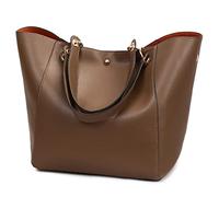 DIRRONA Retrò Borsetta da Donna Larga Borsa a Tracolla da Donna Moda Borse Hobo Morbido Pelle PU Borse a Mano Casuale Viaggiare Acquisti Borse a Tracolla