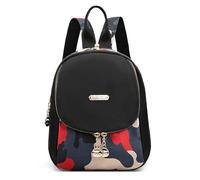 DIRRONA Zaino Donna - Mini Zaino Monospalla Donna Leggero E Impermeabile, Borsa Petto Convertibile Donna 3-in-1 Multitasche Per Viaggio E Quotidiano Multicolore Astratto