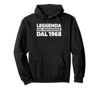 Dirt Bike Biker Supermotorad - Motocross Pit Bike Felpa con Cappuccio
