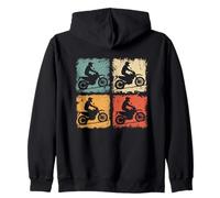 Dirt Bike Motocross Dirt Bike Enduro Rider Felpa con Cappuccio