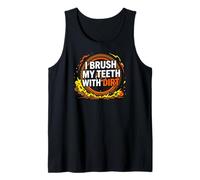 Dirt Bike Motocross I Brush My Teeth with Dirt Canotta