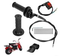 Dirt Bike per acceleratore Kit Cavo Con Cruise Assist Tool Dirt | Adatto per baja 50-250cc, 120cm per lunghezza totale, include kill switch, facile installazione fai da te, kit completo