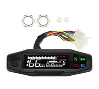 Dirt Bike Speedometer - Digital Motorcycle Gauge, LCD Tachometer Display, Motorbike Meter Tool | Universal Bike Instrument Panel, Motorcycle Odometer Accessory, Engine RPM Counter, Off Road