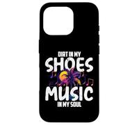Dirt in my shoes music in my soul Custodia per iPhone 16 Pro