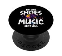 Dirt in my shoes music in my soul PopSockets PopGrip Adesivo
