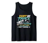 Dirt Track Racing Speed Car Racing Dirt Riding Road Canotta