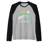 Dirt Track Racing Speed Car Racing Dirt Riding Road Maglia con Maniche Raglan