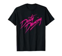 Dirty Dancing Classic Hot Pink Testo Film Logo Maglietta