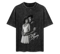 Dirty Dancing John And Baby Mens T-Shirt Black Unisex Top Tee XXL