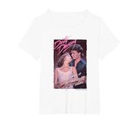 Dirty Dancing Ultimo Danza della Stagione Citazione Maglietta, Donna Plus-Size, Bianco, 2X
