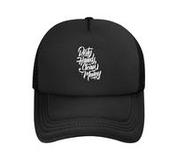 Dirty Hands Make Clean Money Donna Uomo Berretto da Baseball Casual Snapback cap Regolabile Cappello Trucker per Estivo All'Aperto Tennis