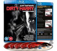 Dirty Harry Collection (Dirty Harry / Magnum Force / The Enforcer / Sudden Impact / The Dead Pool) [Blu-ray] [Region Free]
