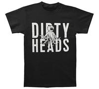 Dirty Heads Octopus Unisex 100% Cotton Short-Sleeve T-Shirts Black S