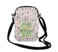 Dirty Martini Gift In My Filthy Martini Era Crossbody Bag Tini Time Cocktail Amante Regalo per le Donne, Il mio sporco Cr Regno Unito, 0