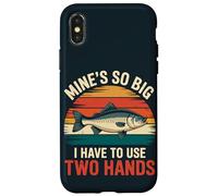 Dirty Mind Fishing - Pesca alla spigola grande pescatore divertente Custodia per iPhone X/XS