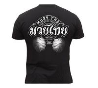 Dirty Ray Arti Marziali MMA Muay Thai The Art of Fighting Maglietta T-Shirt Uomo DT5 (S)