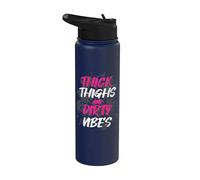 Dirty vibes Muddy Race Mud Run Stainless Steel Insulated Water Bottle
