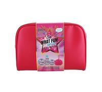 Dirty Works Oh What Fun - Set regalo per cosmetici, mini per la cura della pelle in una custodia da viaggio, regalo di bellezza per lei