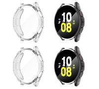 Diruite 4 Pezzi per Samsung Galaxy Watch 5 40mm Custodia Protettiva, Protección Completa TPU Cover Protettiva per Samsung Galaxy Watch 5 40mm Protective Case
