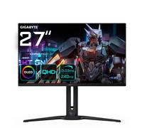 GIGABYTE AORUS Monitor da gioco FO27Q2 OLED QHD da 27” - 2560 x 1440 (QHD), 240Hz, 0,03ms, KVM, 250 cd/m², FreeSync Premium