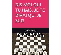 DIS-MOI QUI TU HAIS, JE TE DIRAI QUI JE SUIS