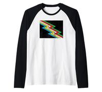 Disability Pride Flag Maglia con Maniche Raglan