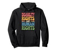 Disability Rights Are Human Rights Felpa con Cappuccio