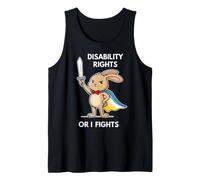 Disability Rights Or I Fights Cartoon Rabbit Eroe Coniglio Canotta