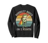 Disability Rights Or I Fights Giustizia Sociale Inclusione Felpa