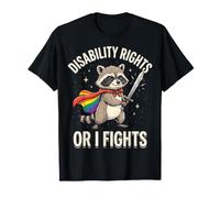 Disability Rights Or I Fights Giustizia Sociale Inclusione Maglietta