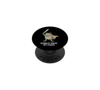 Disability Rights Or I Fights Giustizia Sociale Inclusione PopSockets PopGrip Adesivo
