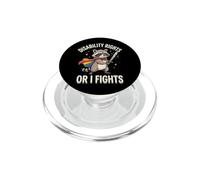 Disability Rights Or I Fights Giustizia Sociale Inclusione PopSockets PopGrip per MagSafe