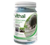 VITHAL Disabituante per Talpe - Granuli Repellenti per Talpe, Prevenzione e Allontanamento Sicuro, Ideale per Orti Giardini e Aiuole, Repellente Talpe, 1,5kg
