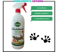 Disabituante repellente dissuasore allontana spray naturale per gechi lucertole