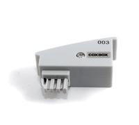 Disabled - Do not use Coxbox - Adattatore Tae RJ45 DSL per Fritz!Box o Speedport - per 4/5 e Non 1/8, Grigio, 8P2C
