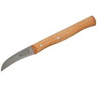 Disabled - Do not use Windmühlen 1486225010002 Coltello per Verdura 60 mm, Manico Lungo in Legno di faggio, Lama Curva