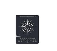 Disaenvir 1-Burner - Cooktop, 2000 W Electric Hob with Timer & Child Safety Lock, 650 °C Max Heat, Freestanding Hot Plate with Plug & Residual Heat Display, 220-240 V
