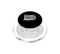 Disagio Ne Abbiamo - Frase iconica per Chi vive nel Caos PopSockets PopGrip per MagSafe