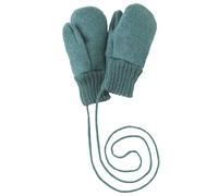 Disana Guanti da passeggio per bambini e neonati - 100% Bio-Merino, lana merino - impermeabili e super caldi - unisex in 3 taglie - sostenibili e equi - con cordino intrecciato - made in Germany