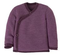 disana - Kid's Mélange Jacket - Giacca di merino 50/56 lilla