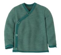 disana - Kid's Mélange Jacket - Giacca di merino 50/56 turchese