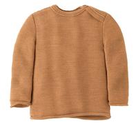 disana - Kid's Melange-Pullover - Pullover in lana merino 74/80 arancione