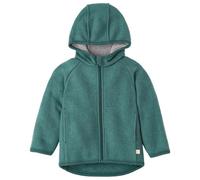 disana - Kid's Walk-Jacke Zipp - Giacca di lana 86/92 turchese