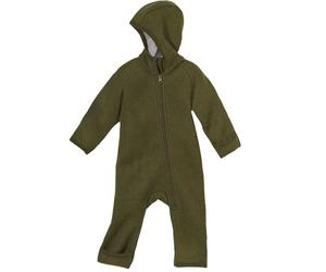 Disana ZIPP-OVERALL per neonati e bambini - 100% Bio-Merino, lana merino pettinata - traspirante e piacevolmente calda - unisex Taglia 50 - 116 - sostenibile e equo - con cerniera - made in Germany