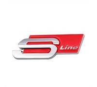 DISANSHAO Emblema Logo Auto per Audi Q7 Sline 2010-2015, Distintivo Logo Emblema Car Body Logo Sticker Auto Stemmi Decorazioni,B