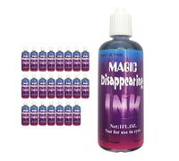Disappear Magic Ink: fluido per scherzi che svanisce, liquido per scrivere trucchi, strumento per scherzi per feste | Effetto formula di evaporazione invisibile, set di bottiglie comprimibili Intratte