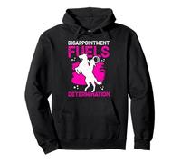 Disappointment Fuels Determination Girl Horse Show Felpa con Cappuccio