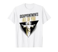 Disappointments all of You Umorismo Gesù Sarcasmo Satira Maglietta