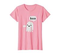Disapprovazione Fantasma - Boo Ghost Maglietta, Donna, Rosa, S