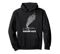 Disarm, odio, Colombe, Anti-violenza, Design Felpa con Cappuccio